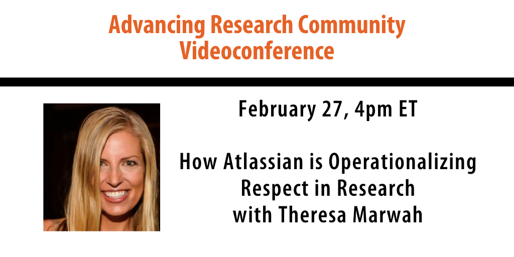 Videoconference recording: How Atlassian is Operationalizing Respect in Research