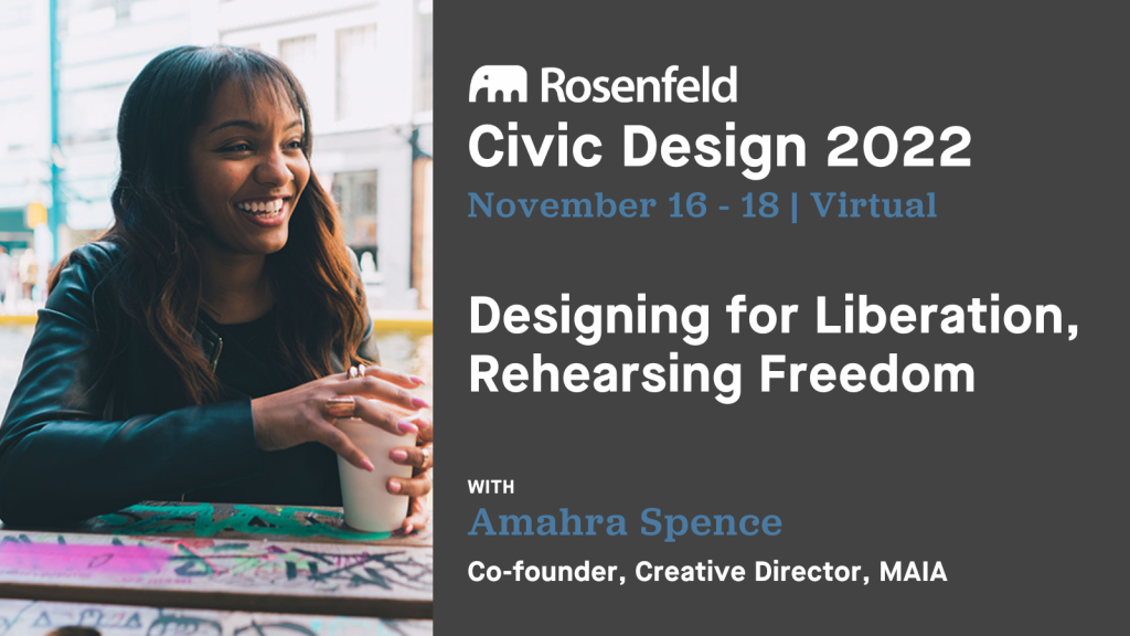 Designing for Liberation, Rehearsing Freedom
