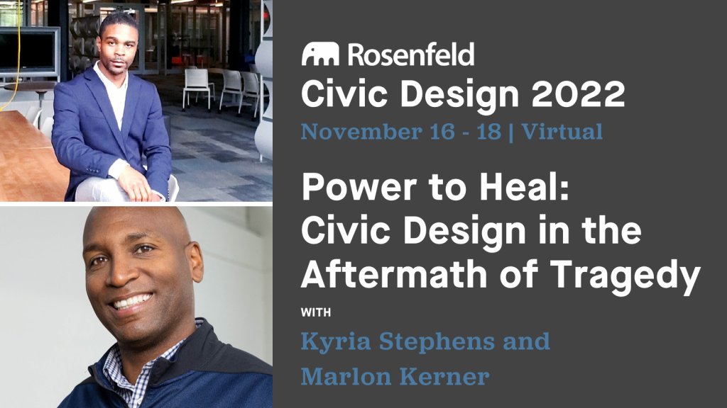 Power to Heal: Civic Design in the Aftermath of Tragedy