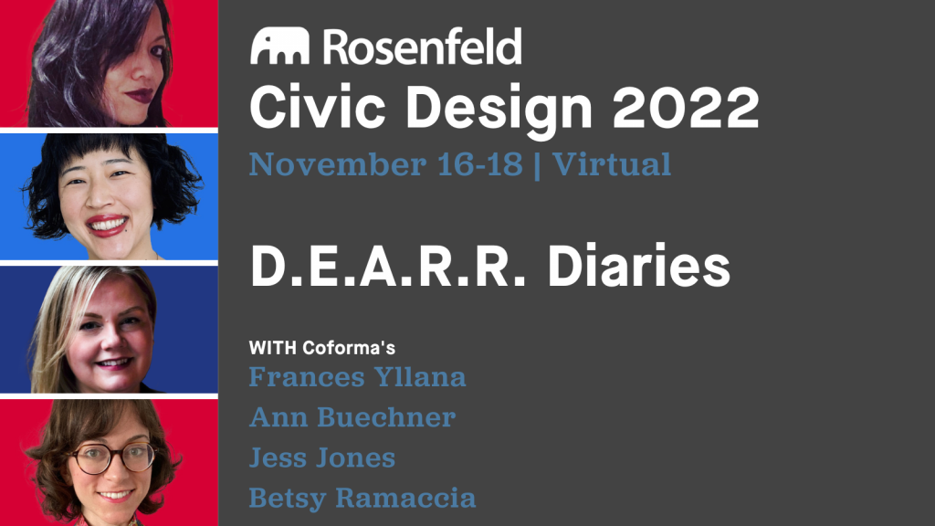 D.E.A.R.R. Diaries (Discipline, Experience, Architecture, Reflection + Revolution)