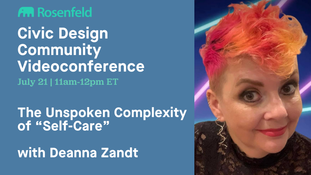 The Unspoken Complexity of “Self-Care” with Deanna Zandt