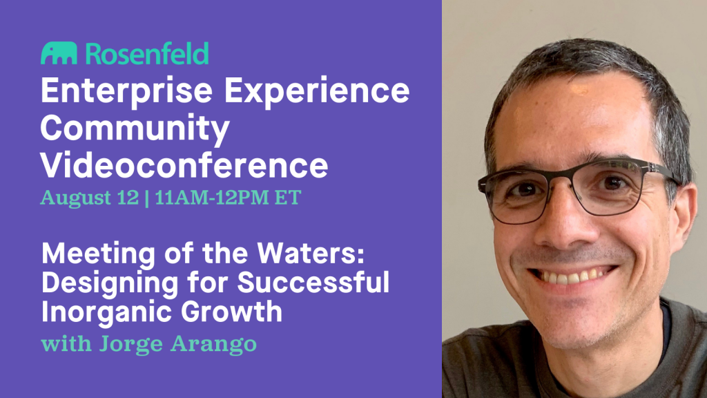 Videoconference — Meeting of the Waters: Designing for Successful Inorganic Growth
