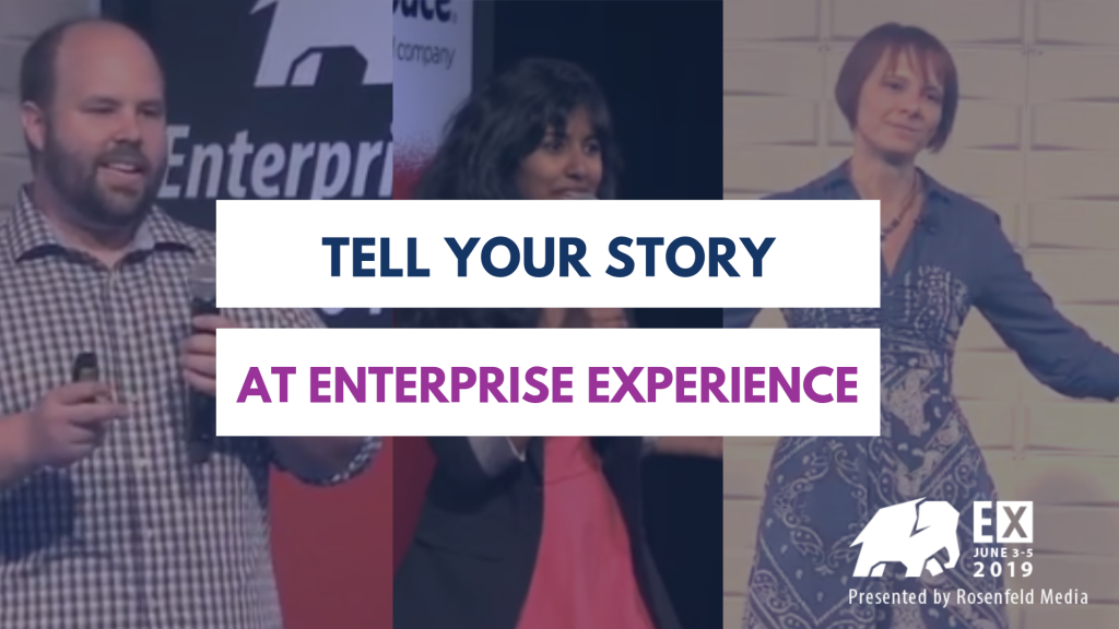Apply to tell your story at EX2019 - if chosen, you'll attend for free!