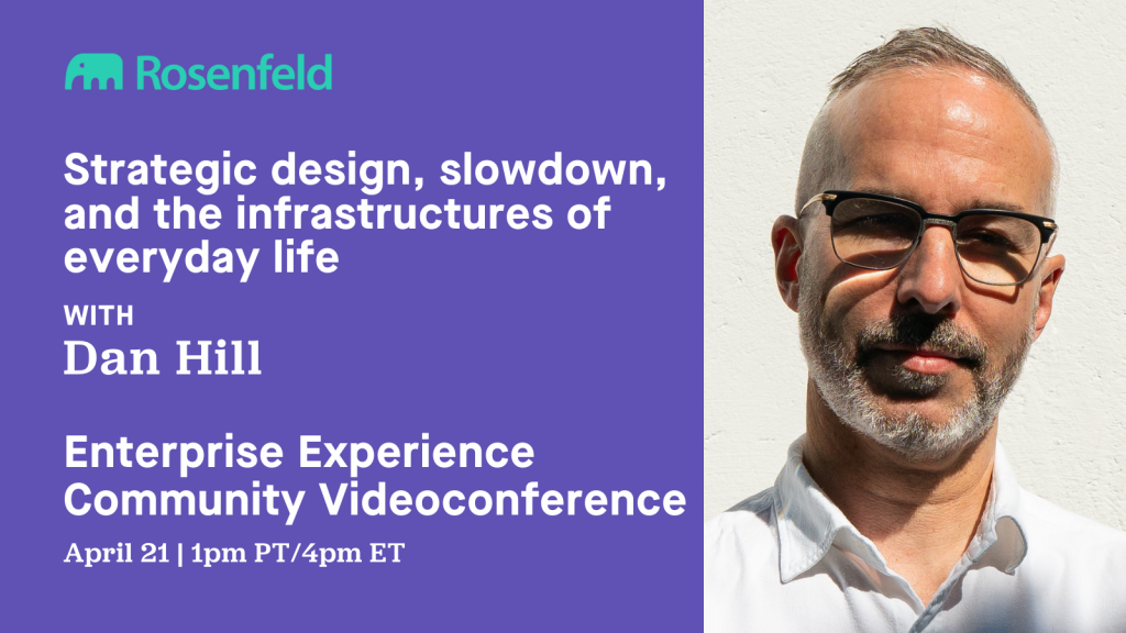 Videoconference: Strategic design, slowdown, and the infrastructures of everyday life