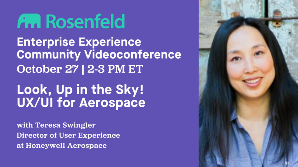 Videoconference: Look, Up in the Sky! UX/UI for Aerospace