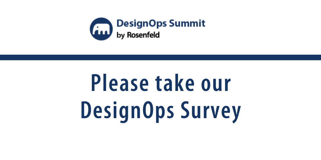 Take the 2020 DesignOps Survey