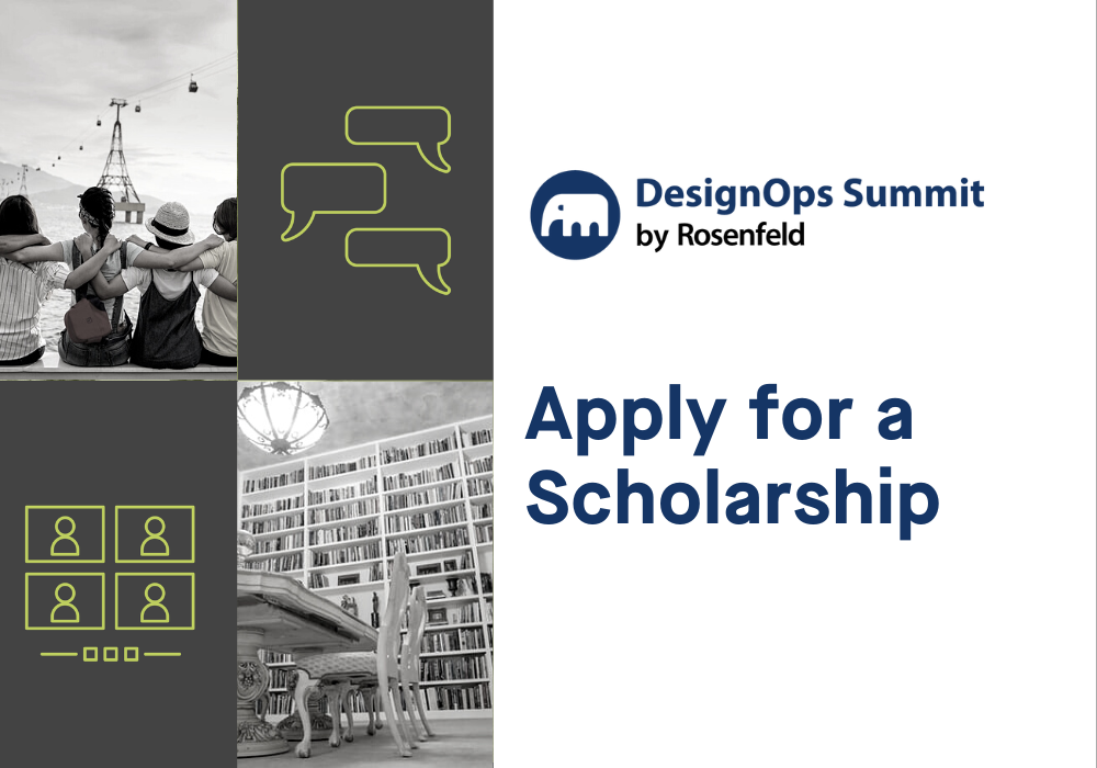 Apply for a Scholarship DesignOps Summit 2023