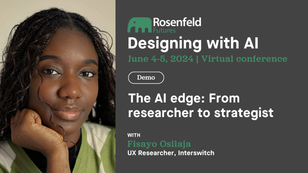 [Demo] The AI edge: From researcher to strategist