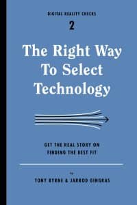 right way to select technology front cover